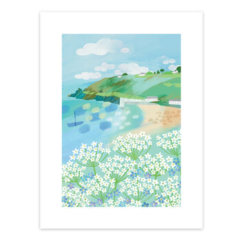 Sunny Cornish Cove Print By Gill Wild, 3 of 8