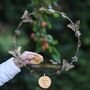 Personalised Butterfly Hanging Garden Bird Feeder, thumbnail 1 of 8
