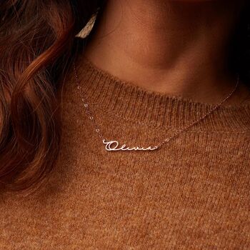 Signature Name Necklace, 10 of 12