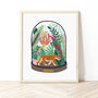 Jungle Bell Jar Print, thumbnail 1 of 4