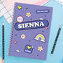 Personalised 'Good Vibes' Notebook, thumbnail 3 of 9