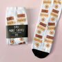Personalised Funny Snack Dealer Father's Day Card Socks, thumbnail 4 of 5