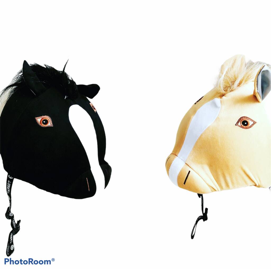 Pony Style Helmet Cover For Horse Riding /Bike/Ski, 1 of 9