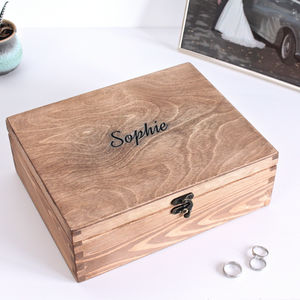 Jewellery Boxes & Cases UK | Personalised | notonthehighstreet.com