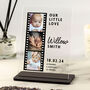 Personalised Baby Film Strip Acrylic Plaque, thumbnail 1 of 3