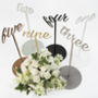 Wedding Table Numbers Pack Of Six, thumbnail 9 of 10