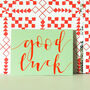 Mini Good Luck Card, thumbnail 1 of 5