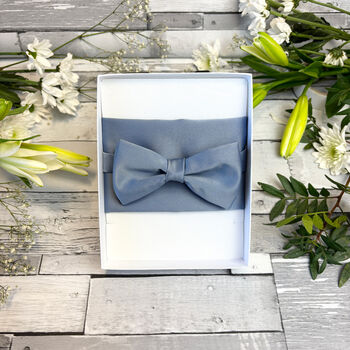 Smokey Blue Wedding Set, 9 of 9