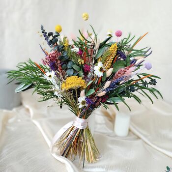 Wonderland Dried And Preserved Flower Bouquet, 2 of 2