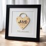 Personalised Love Padlock Print For Couple, thumbnail 1 of 3