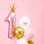 Pink Gold One 1st Birthday Balloon Bunch, thumbnail 2 of 2