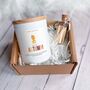 Hello Autumn Scented Candle Cosy Home Decor, thumbnail 2 of 5