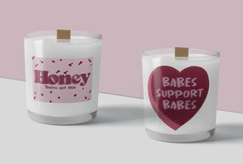 Babes Support Babes Candle, 3 of 3