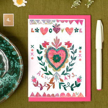 Love Always Heart Card, 2 of 3