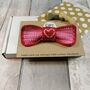 Valentines Day Pet Bow Tie, Two Sizes, Two Styles, thumbnail 4 of 5