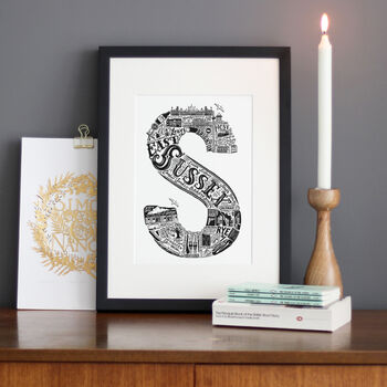 East Sussex Print, 2 of 7