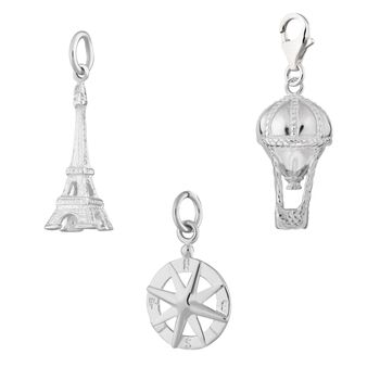 Selection Of Sterling Silver Charms, 9 of 12