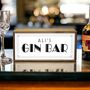 Personalised Light Box Home Gin Bar, thumbnail 2 of 5