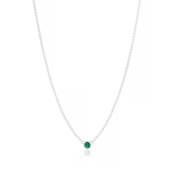 Sterling Birthstone Necklaces For Girls | 12 Styles, 7 of 10