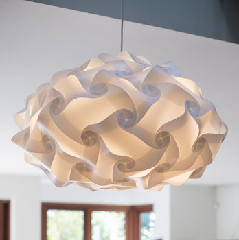 White Pendant Light Shade Smarty Lamps Astrid, 2 of 10