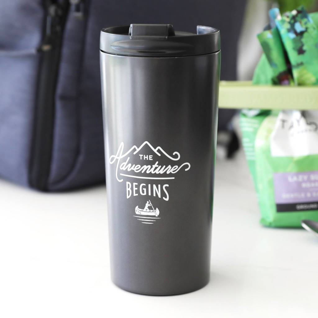 Travel Coffee Press Flask By Lisa Angel