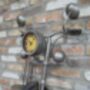 Industrial Large Motorbike Wall Clock, thumbnail 2 of 2