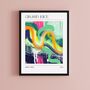 Snoop Dogg Gin And Juice Abstract Music Art Print, thumbnail 1 of 3