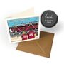 West Ham Hammers Personalised Stadium Print Or Card, thumbnail 4 of 10