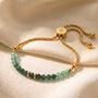 May Birthstone Emerald Bracelet, thumbnail 1 of 8