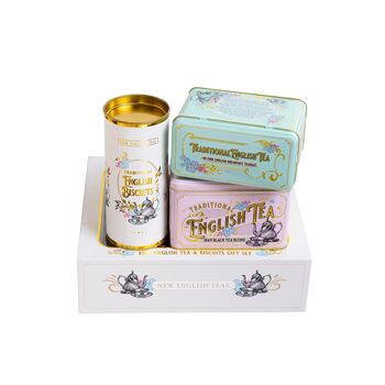Luxury Vintage Victorian Tea And Biscuits Gift Set, 3 of 4