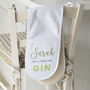 Personalised 'Will Cook For Gin' Oven Gloves, thumbnail 1 of 2