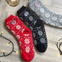Nordic Personalised Slipper Socks, thumbnail 1 of 4