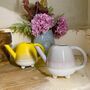 Ombre Glaze Yellow Indoor Watering Can, thumbnail 5 of 7