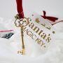 Santa's Magic Key Father Christmas Eve Gold Key, thumbnail 5 of 7