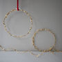 Metallic Leaf Wreath, thumbnail 2 of 7