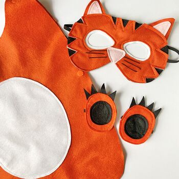 Felt Tiger Costume For Children And Adults, 5 of 12
