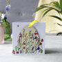 Easter Floral Wooden Decoration And Card Gift, thumbnail 7 of 7