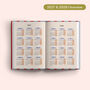2027 Diary | A5 Hardcover Week To View | Red And Blue Stripe, thumbnail 3 of 8