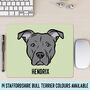 Staffordshire Bull Terrier Mouse Mat, thumbnail 1 of 4