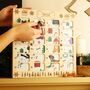 Personalised Dog's Name Reusable Wooden Advent Calender, thumbnail 1 of 7