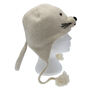 Seal Hand Knitted Woollen Animal Hat, thumbnail 4 of 6