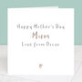 Happy Mother's Day Mummy Personalised Card, thumbnail 2 of 7