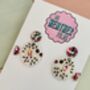 Puffer Fish Glitter Resin Earrings / Ocean Lover Gift / Sea Life Statement Jewellery / Cute Marine Accessories, thumbnail 2 of 5