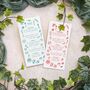 Wedding Doodles Menu Card, thumbnail 2 of 9
