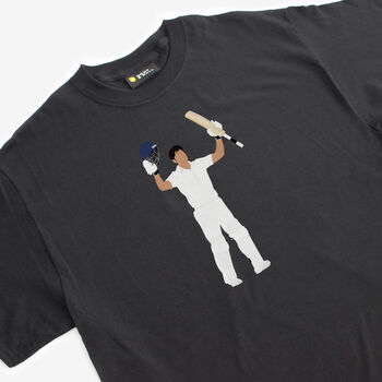 Alastair Cook England Cricket T Shirt By Jack's Posters