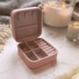 Portable Jewellery Box Light Pink, thumbnail 1 of 11