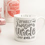 Personalised Auntie Or Uncle Bone China Mug, thumbnail 3 of 4