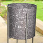 Two Contemporary Free Standing Planter Set, thumbnail 5 of 8