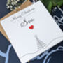Special Son Personalised Handmade Christmas Card, thumbnail 3 of 4