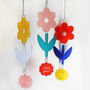 Personalised Acrylic Flower Mobile And Suncatcher, thumbnail 1 of 5